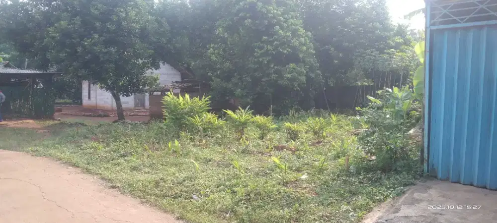 Dijual tanah BU , kp.cisaat desa kertarahayu, Setu, bekasi