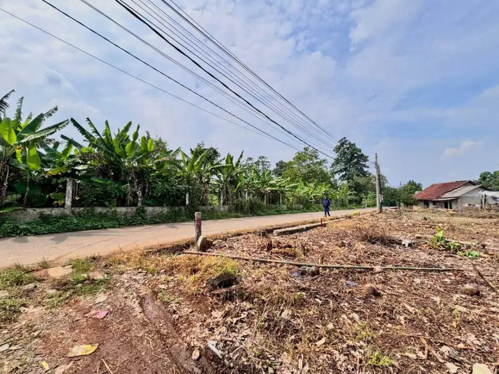 Tanah Kavling Murah Dekat Stasiun Jatake Tangerang, SHM Bisa Cicil 12x Flat