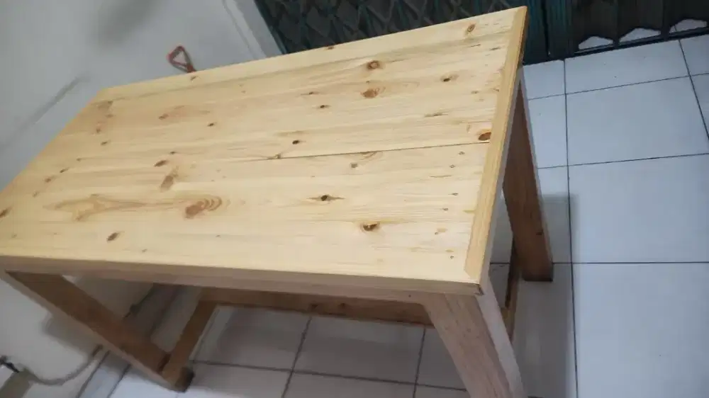 Meja Makan Kayu Jati Belanda