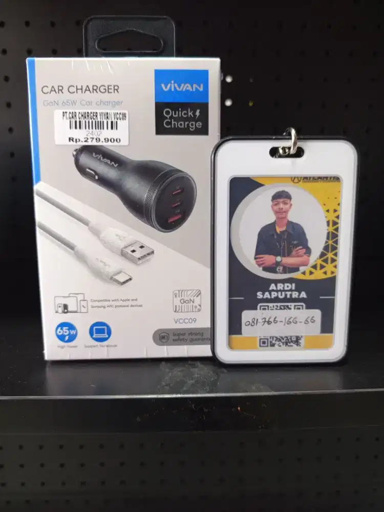 CAR CHARGER VIVAN VCC09
