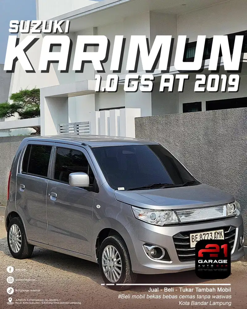 Suzuki karimun 2019 Gs metik yuk sisa 1 buru dp ceper ajah murah meria