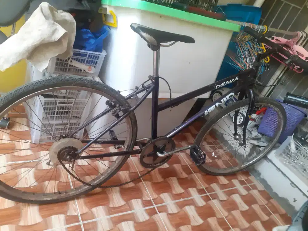 sepeda mtb genio lady minus rantai size 26