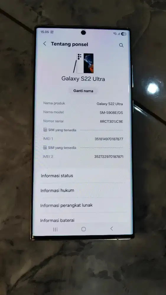 Mulus BU S22 Ultra sein 12/256 Sein