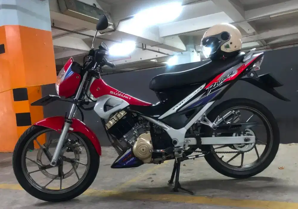 Suzuki satria fu150 cbu thailand 2006 merah hitam ori