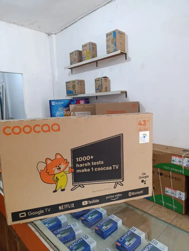 PROMO TV COOCAA 43 INC 2K FHD GOGEL TV