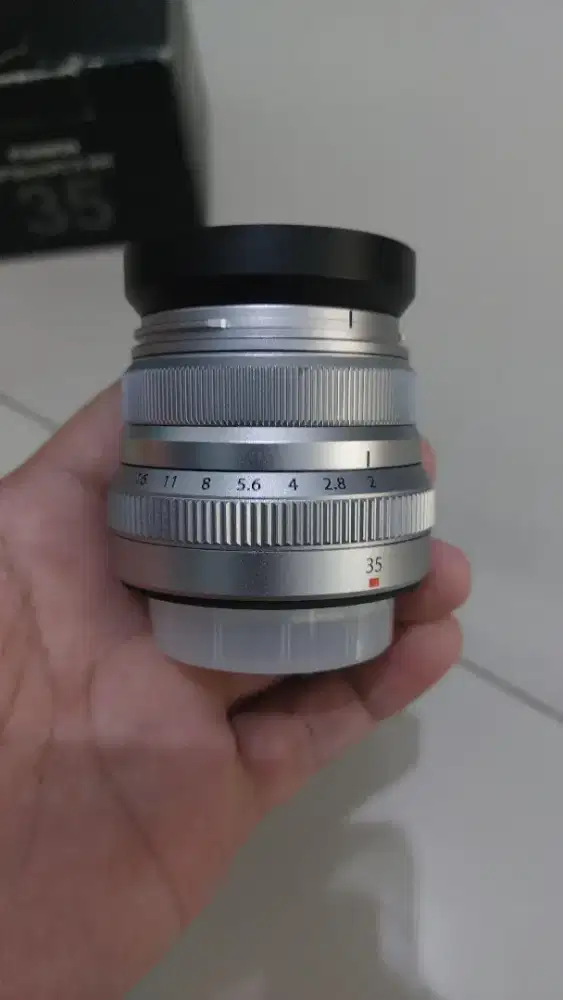 Lensa fuji xf 35mm f2 R wr