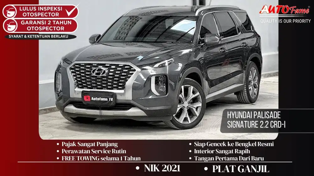 Hyundai Palisade Signature 2.2 CRD-i NIK 2021
