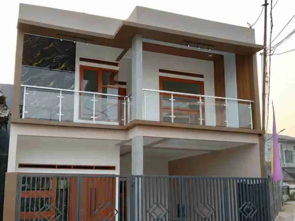 dijual rumah 2 lantai dengan view alam di parompong