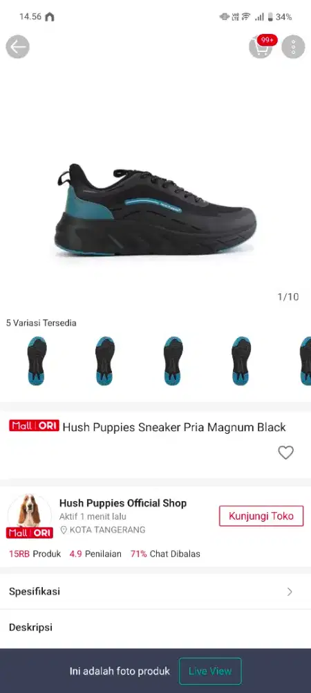 Sepatu sneakers