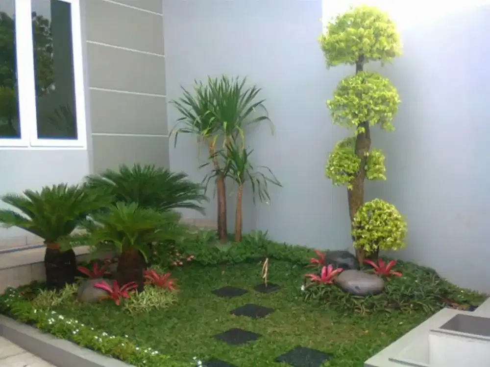 Jasa pembuatan taman sintetis taman minimalis taman kering dll #11