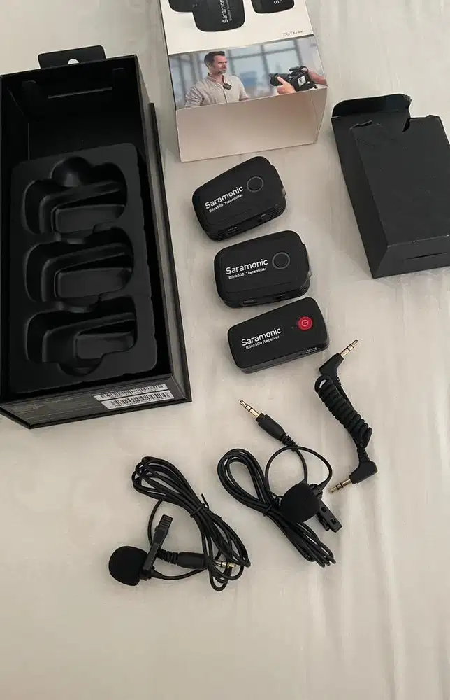 Mic Saramonic lengkap box