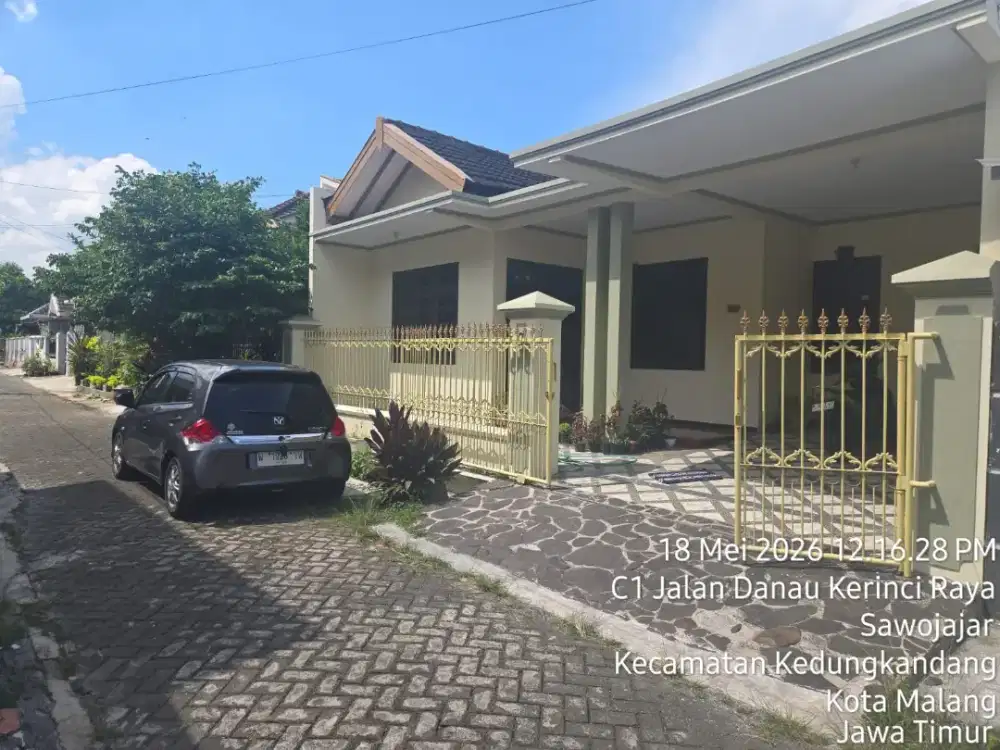 Disewakan rumah sawojajar malang
