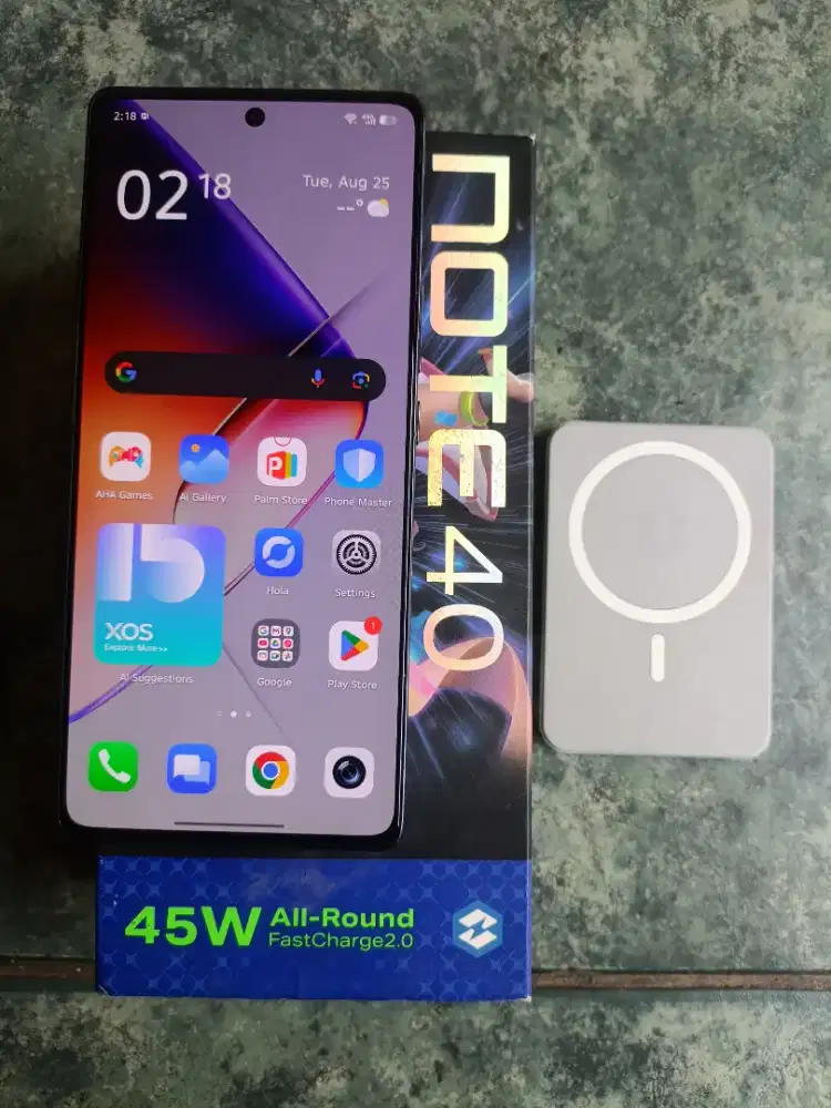Infinix Note 40 8GB/256GB Fullset