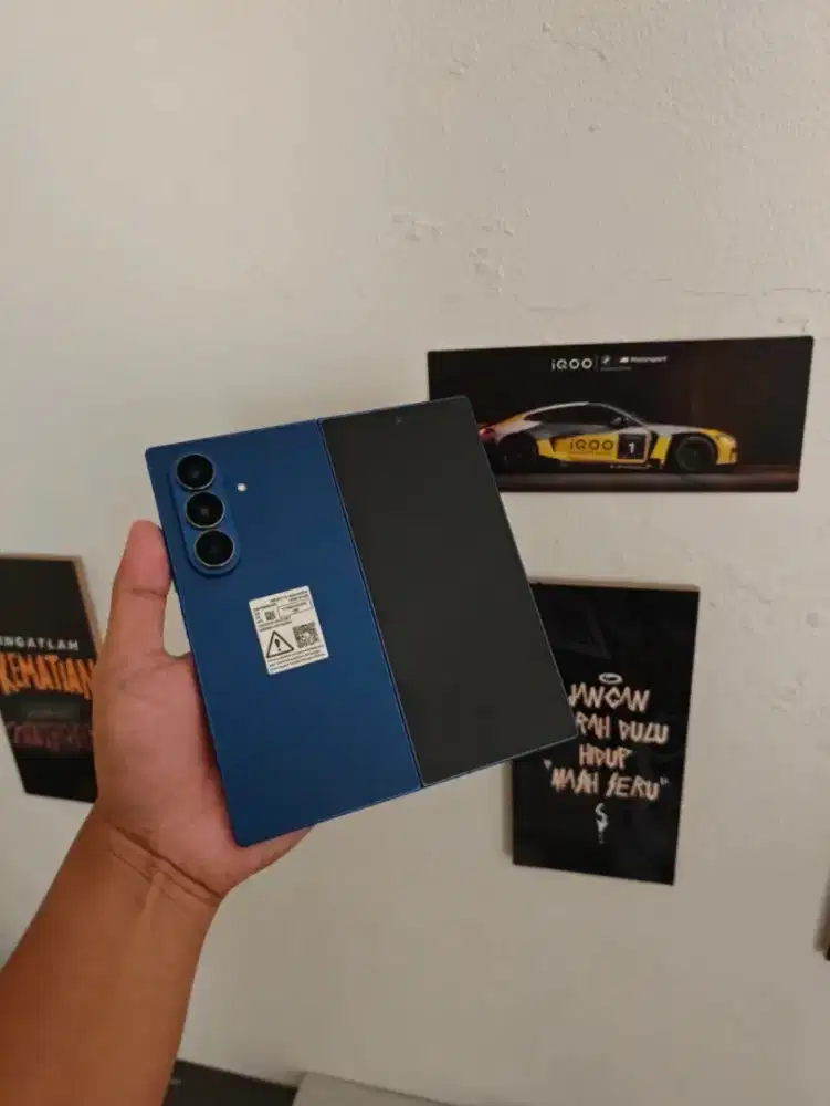 Samsung z fold 7 blue 512gb fullset