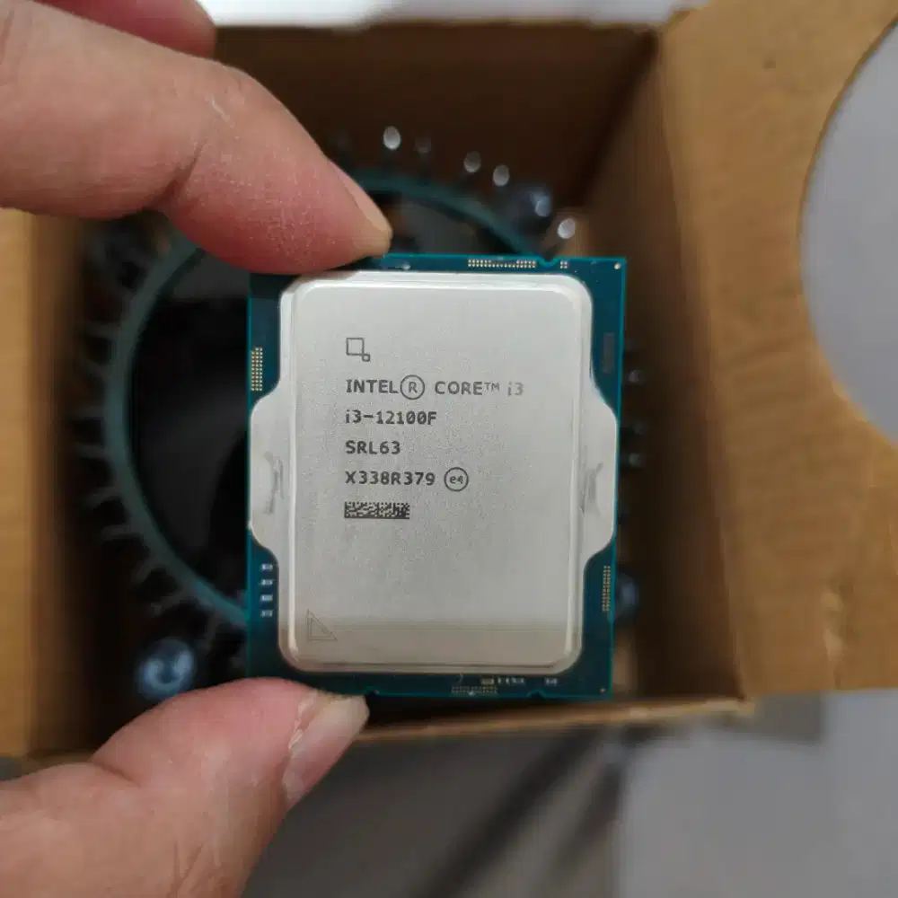 Intel Core i3-12100F LGA 1700 Processor PC Komputer Desktop Second Ori