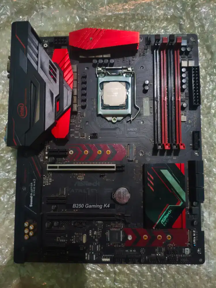 Asrock B250M ProG + i7 7700