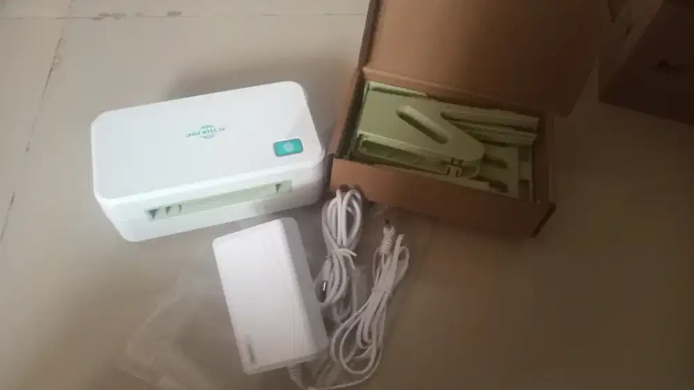 Dijual printer mini label 80mm kond baru 100%