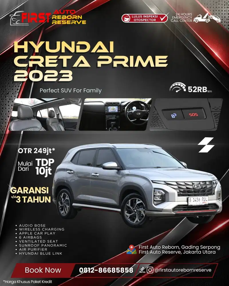 (TDP10jtan) Hyundai Creta Prime 2023