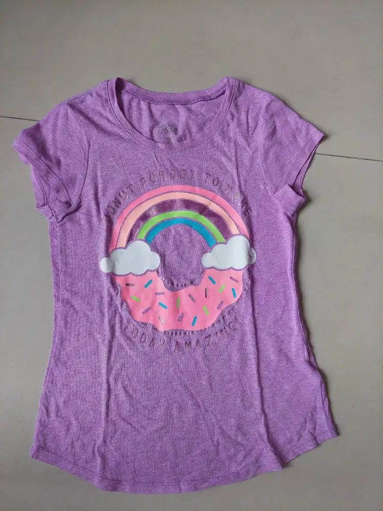 Kaos merk Justice ukuran 8