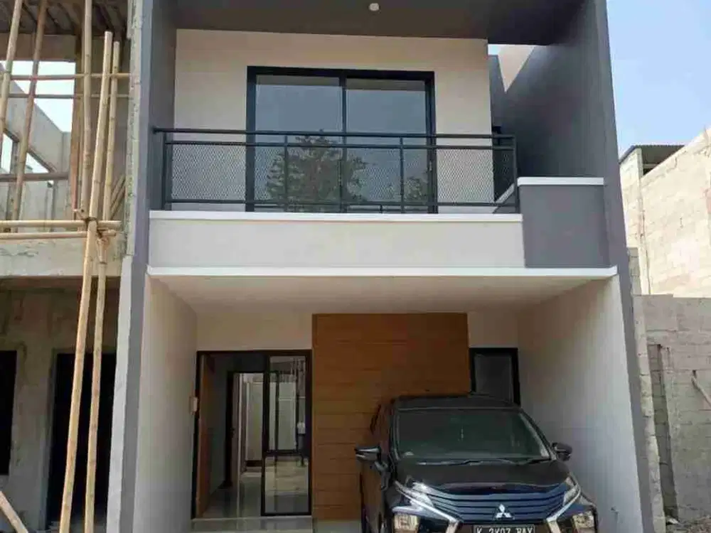 Rumah 2 Lantai Dijual di Bintara Jaya Dekat Pondok Kelapa Jakarta Timur Bebas Banjir 800jt-an