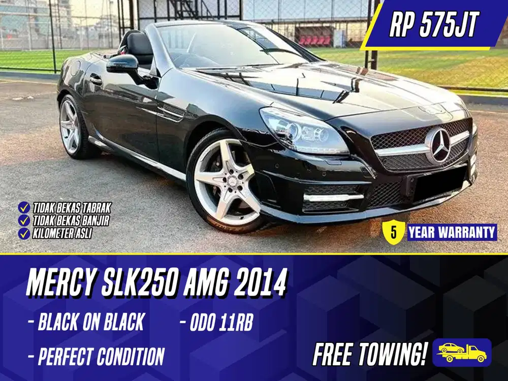 Mercedes Benz SLK250 AMG 2014 NIK 2013 Black Hitam Mercy SLK 250