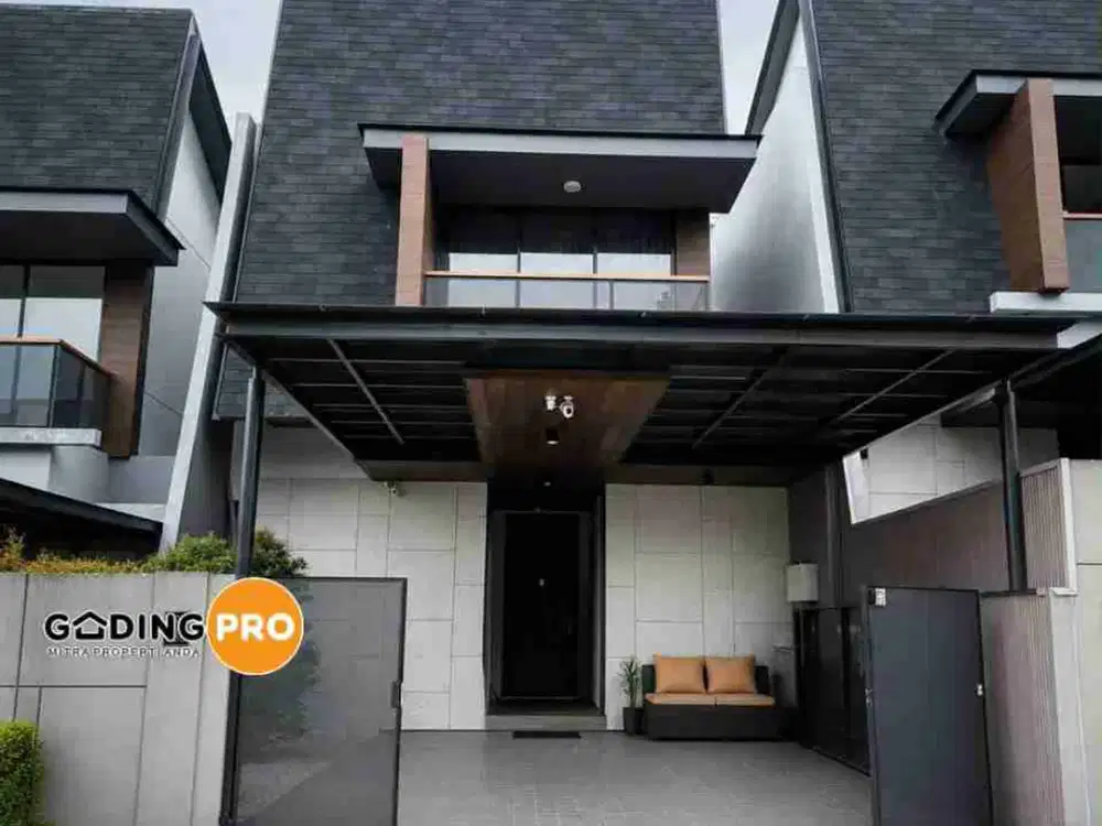 Di jual rumah full furnished minimalis modern style boulevard. Bukit Golf Cibubur.