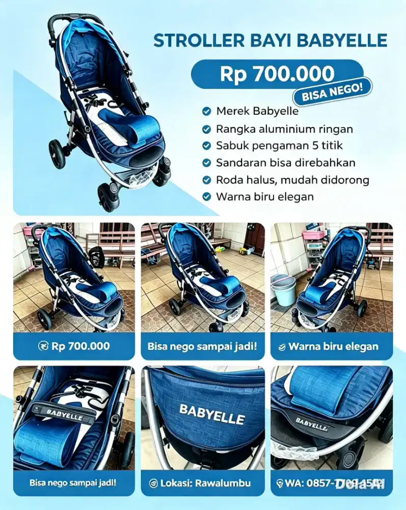 Di Jual Stroller Bayi