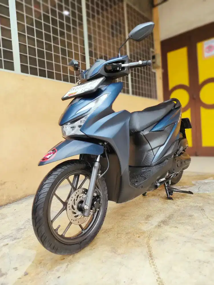 Honda Beat / Beat 110 Fi CBS ISS Keyless 2025, Blue Premium Doff.