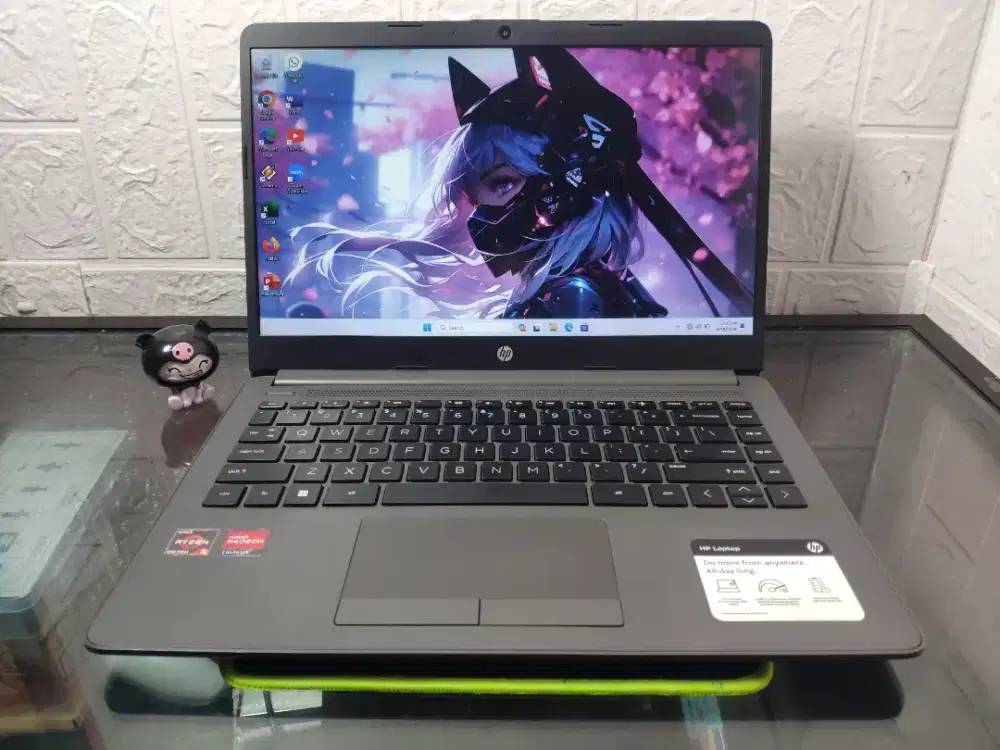 HP 245 G9 AMD RYZEN 5 5625U RAM 8GB NVME 512GB MULUS LIKE NEW READY