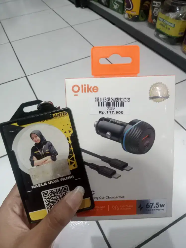 OLIKE CAR CHARGER R22CC SET| ATLANTIS DAHSYAT