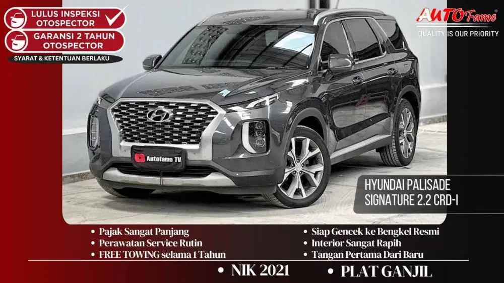 Hyundai Palisade Signature 2.2 CRD-i NIK 2021