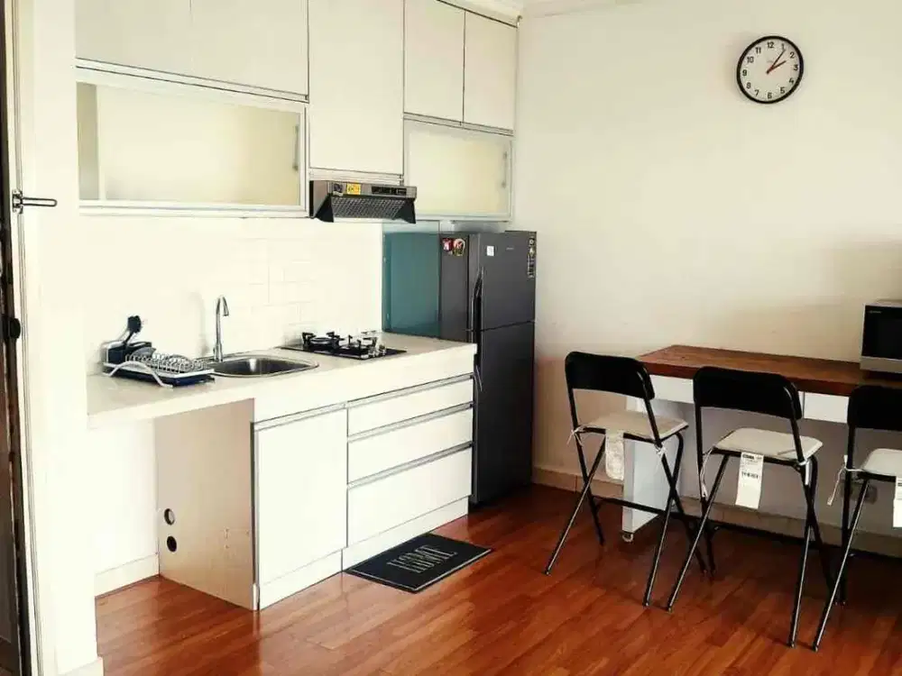 Dijual cepat apartemen cityhome full furnish lantai cantik bisa KPA di MOI kelapa gading