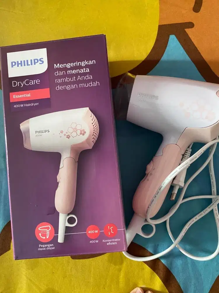 Hairdryer Philips Pink 400w