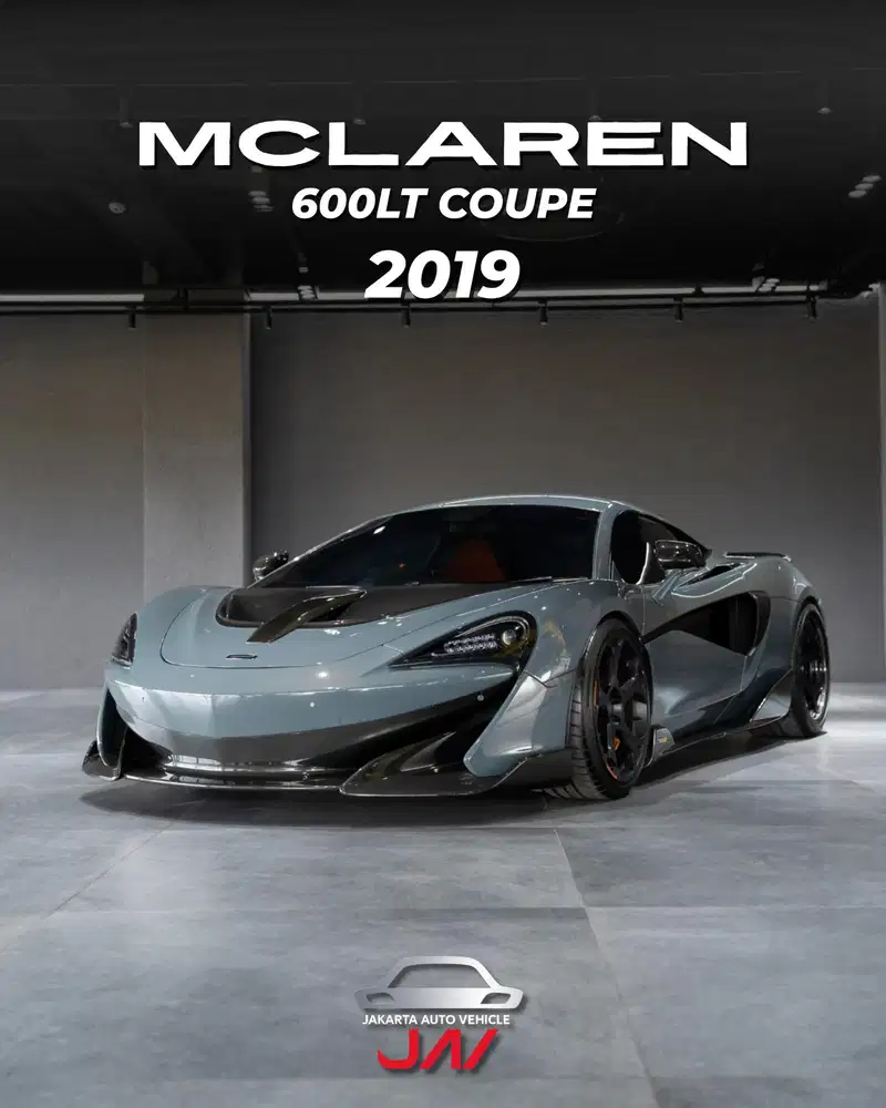 McLaren 600LT Coupe 2019 / LOW ODO / LIKE NEW / MINT CONDITION