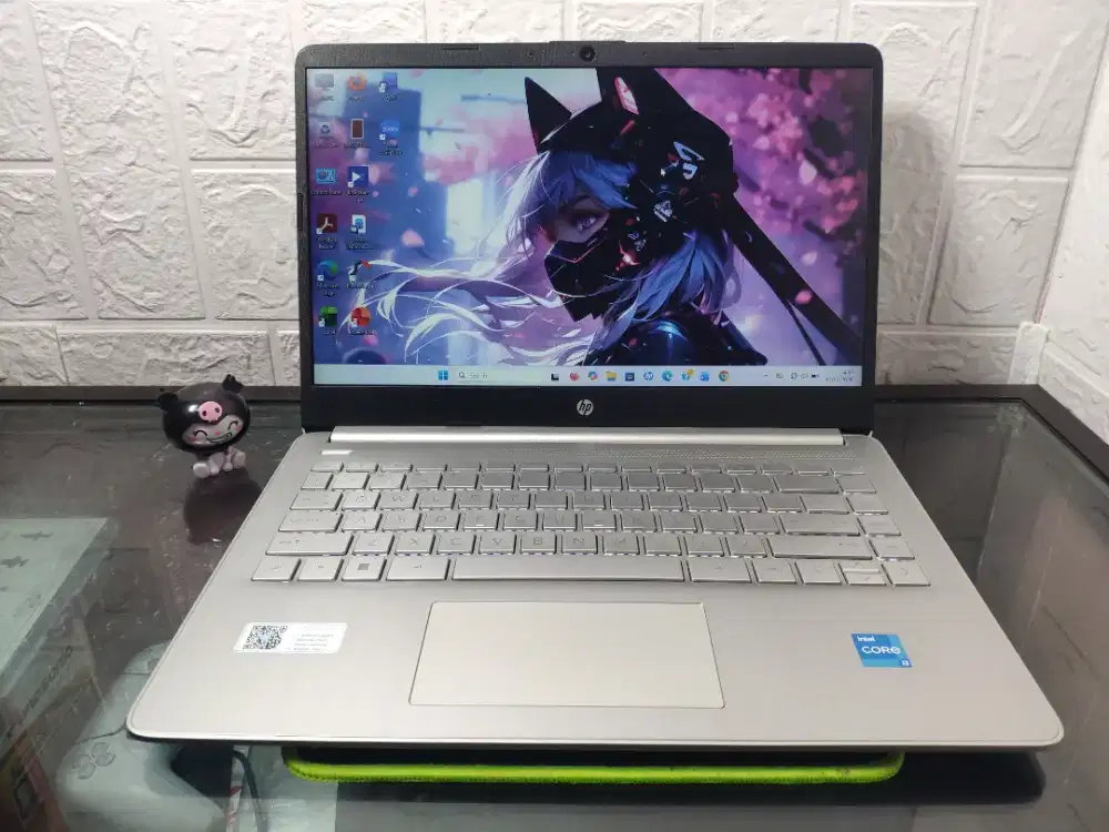 HP 14s Intel Core i3 1215U RAM 8GB NVME 512GB UHD GARANSI ON 2027