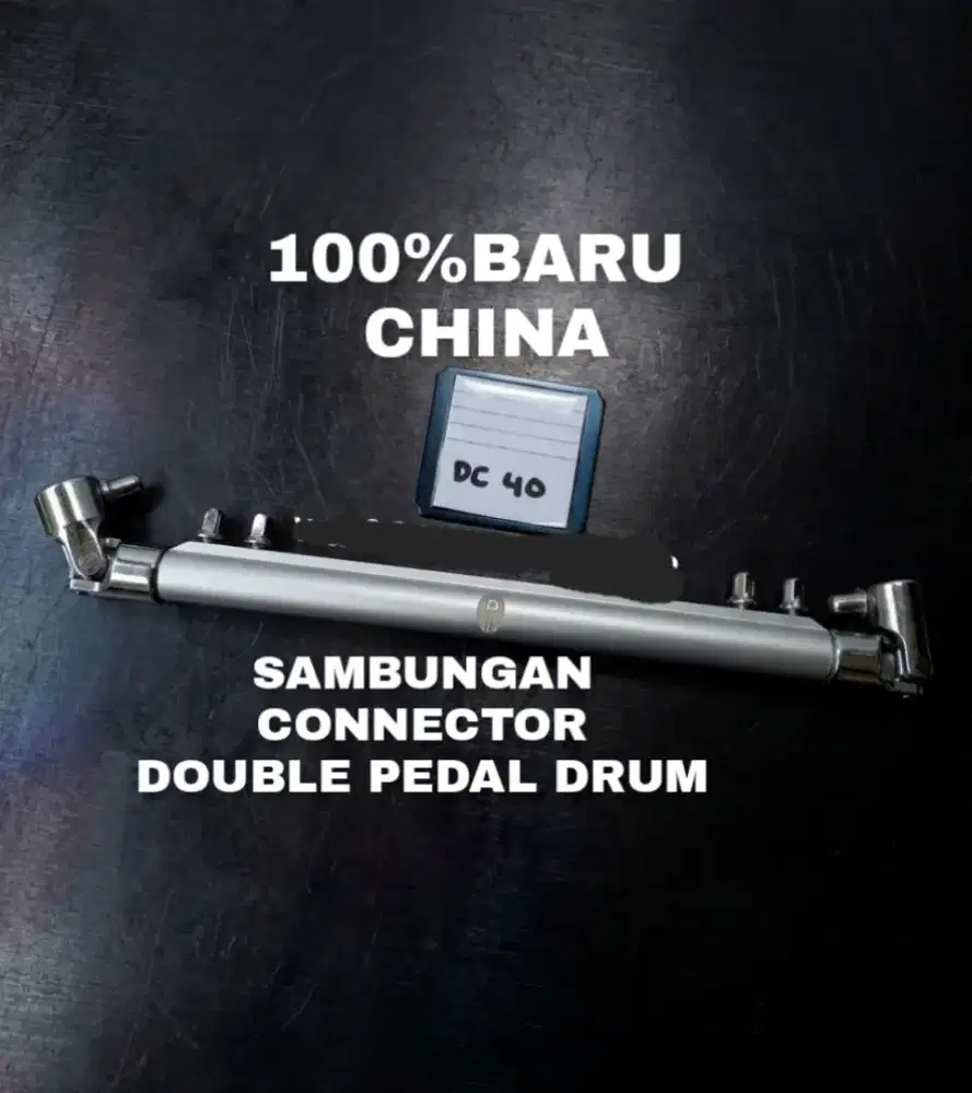 100%BARU SAMBUNGAN.DOUBLE PEDAL DRUM CINA