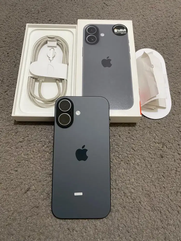 Iphone 17 256 GB Blibli Black Garansi ON Juli 2027