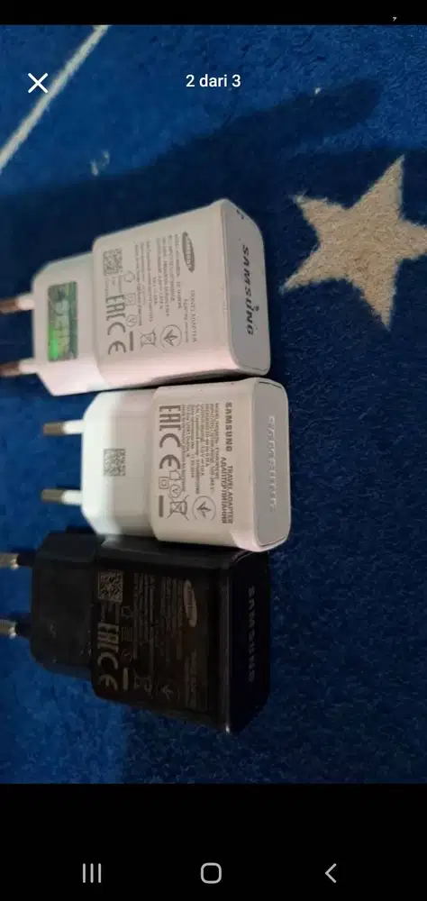 Samsung xioami Charger original copotan kardus