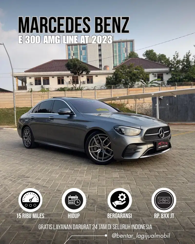 Marcedes Benz E300 AMG LINE 2023