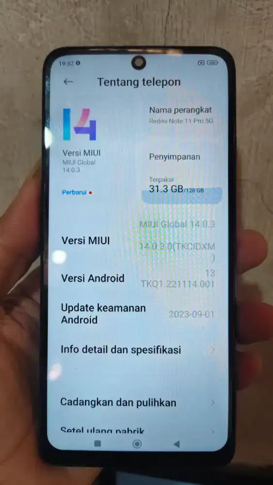 Redmi note 11 pro 5g