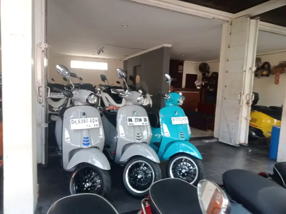 Vesva. Sprint. I get 2022 cash. Bali dharma .motor
