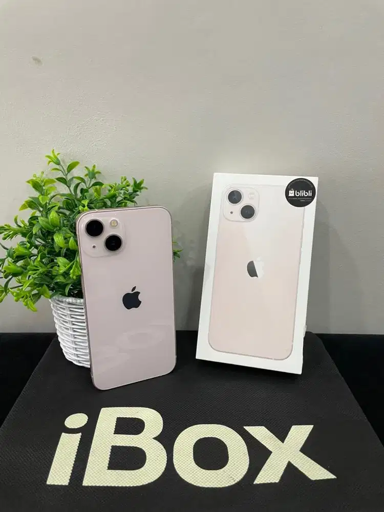IPhone 13 128GB Resmi Indo mulus Fullset Ori BH 86% Sinyal Permanent