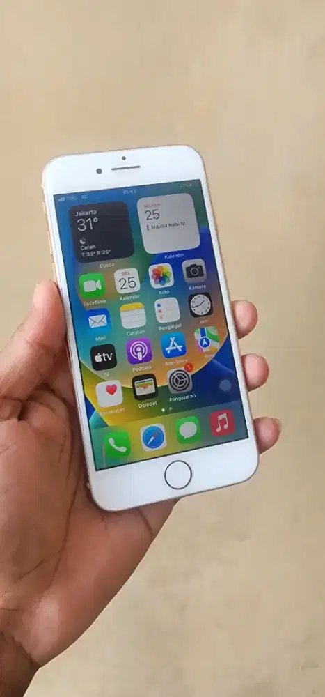 iPhone 8 ( 64gb ) Mulus Lengkap, jaringan Permanen