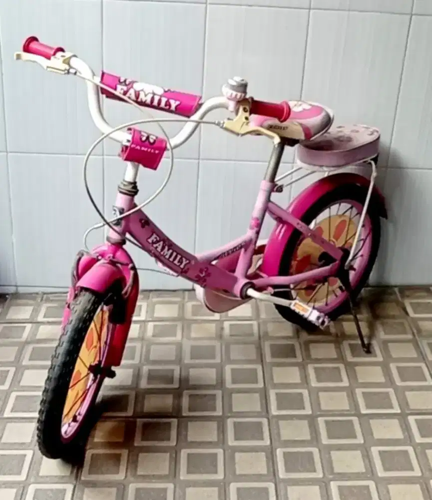 Family Sepeda Roda 2 16 Inch Original Nego (second)