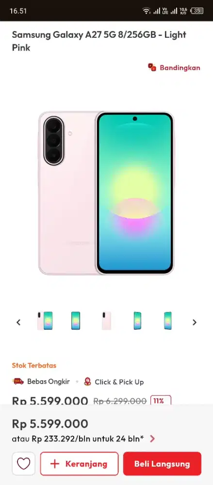 Samsung A27 5G 8/256GB