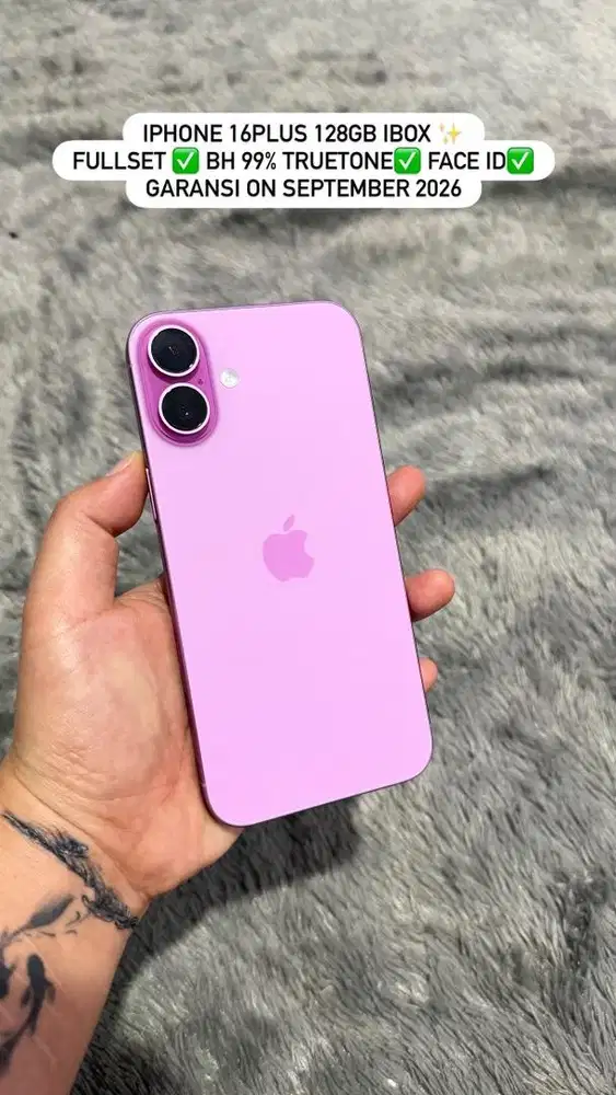 iphone 16plus 128gb ibox