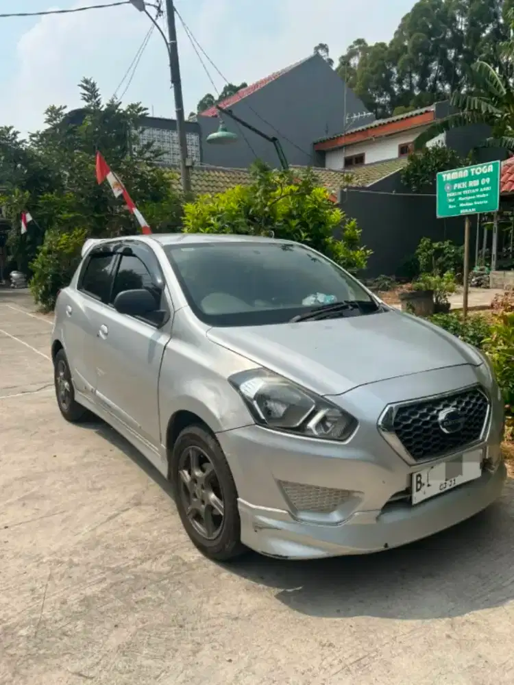Dijual Datsun Go Panca T 1.2 M/T Manual 2016 Silver Metalik