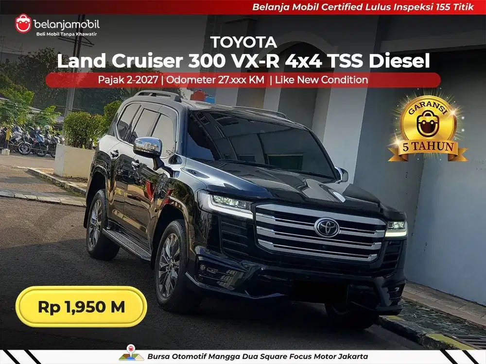[ 4x4 ] Toyota Land Cruiser LC 300 VX-R VXR TSS Diesel AT 2023/2024