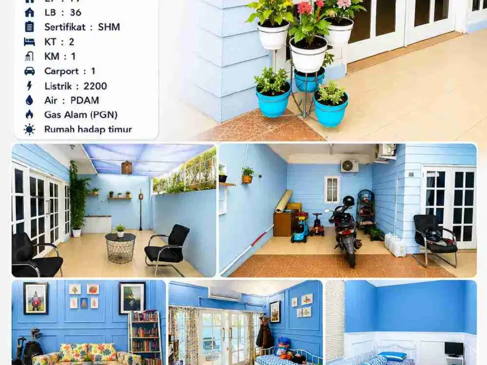 Rumah minimalist di Rawa Lumbu, Bekasi