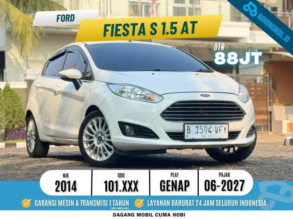 Ford Fiesta 1.5 S AT 2014 Pajak Panjang